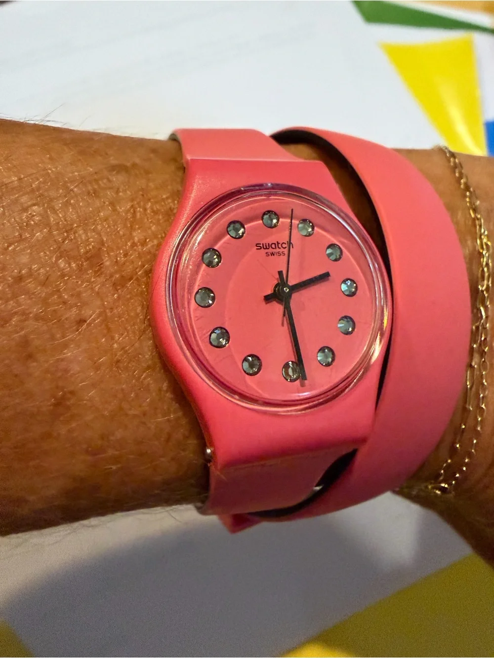 Swatch eye catching